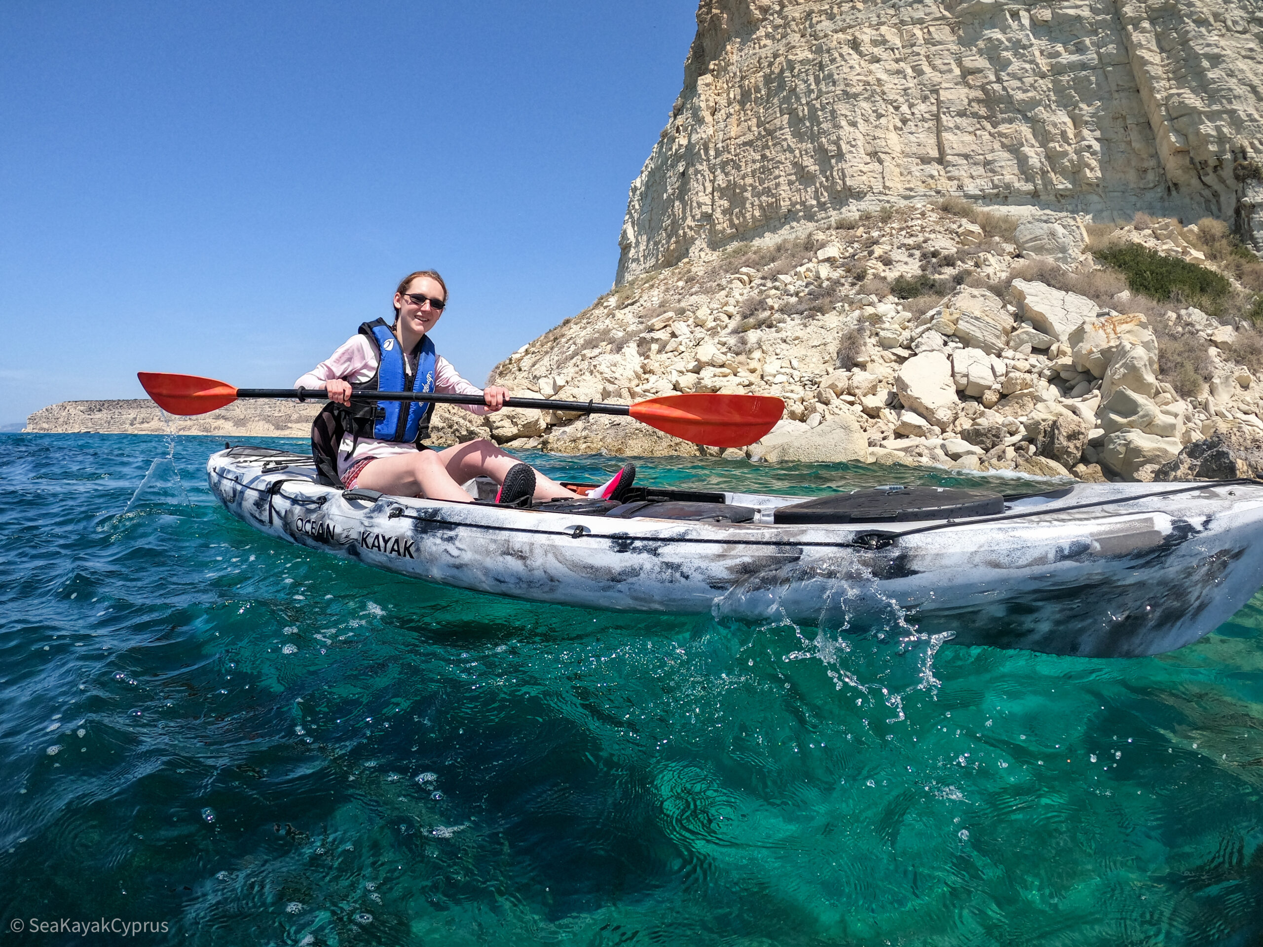 Sea Kayak Cyprus Kayaking lovers excursion long distance Sea Kayak